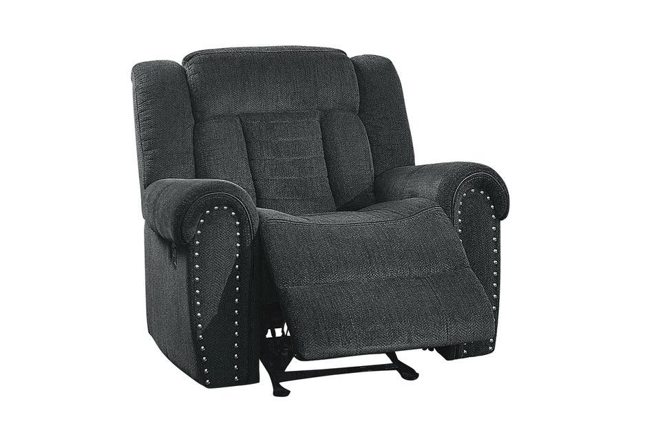 Homelegance - Nutmeg Charcoal 3 Piece Living Room Set - 9901Cc-3-2-1