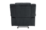 Homelegance - Nutmeg Charcoal Glider Reclining Chair - 9901Cc-1
