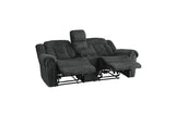 Homelegance - Nutmeg Charcoal 3 Piece Living Room Set - 9901Cc-3-2-1
