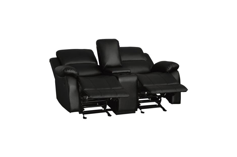 Homelegance - Clarkdale Black 2 Piece Sofa Set - 9928Blk-3-2