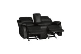 Homelegance - Clarkdale Black 2 Piece Sofa Set - 9928Blk-3-2