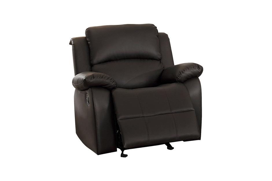 Homelegance - Clarkdale Dark Brown Glider Reclining Chair - 9928Dbr-1
