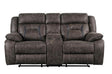Madrona Double Reclining Loveseat With Center Console 9989Db-2 | Homelegance