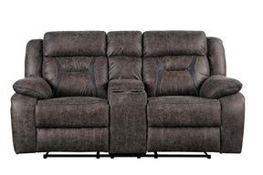 Madrona Double Reclining Loveseat With Center Console 9989Db-2 | Homelegance