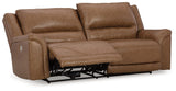 Trasimeno - Caramel - 2 Pc. - Power Reclining Sofa, Power Reclining Loveseat - Home Elegance USA