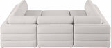 Beckham - Modular Sectional 6 Piece - Beige - Fabric - Home Elegance USA