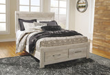 Bellaby - Dresser, Mirror, Platform Bed With Storage Drawers Set - Home Elegance USA