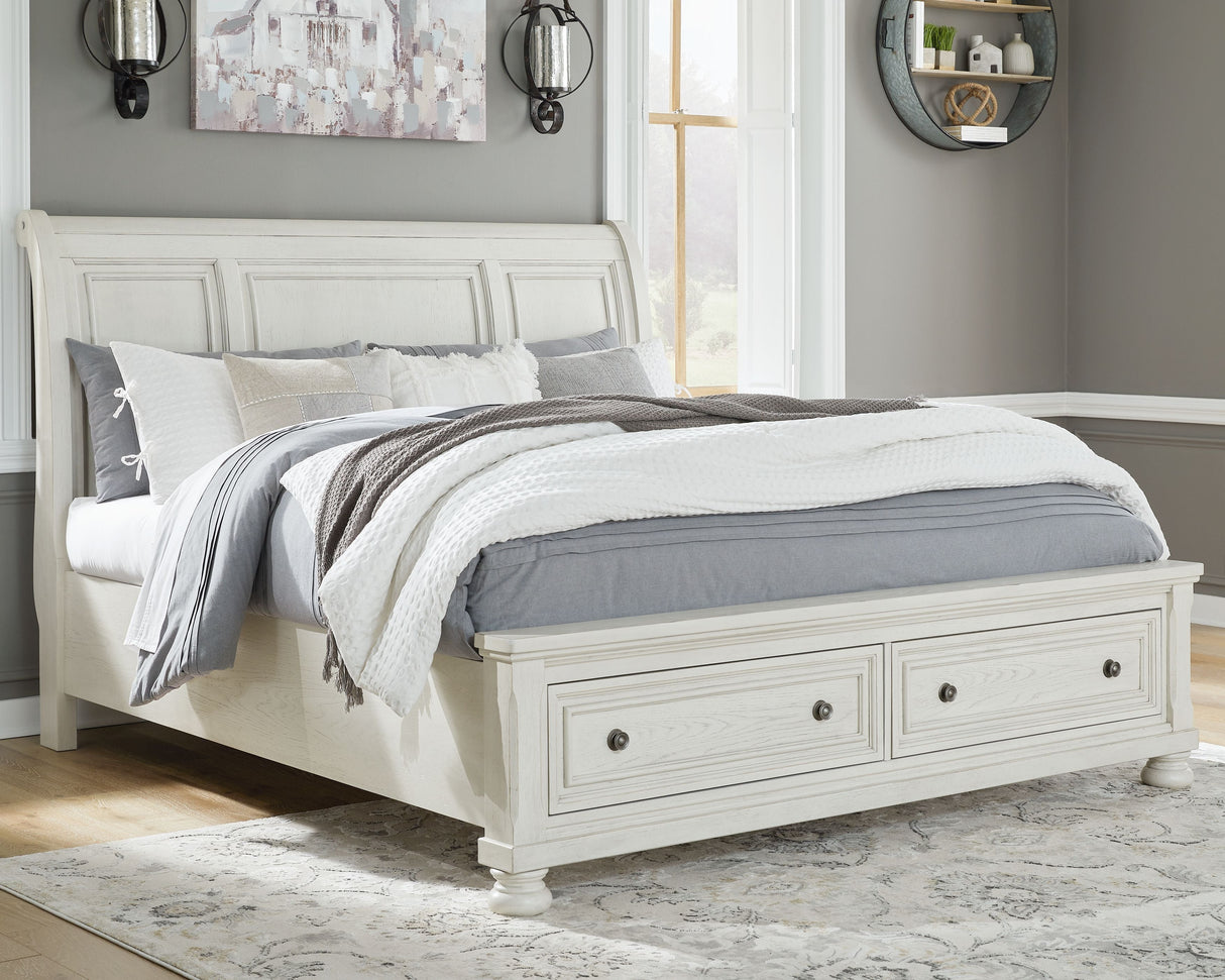 Robbinsdale - Sleigh Bedroom Set - Home Elegance USA