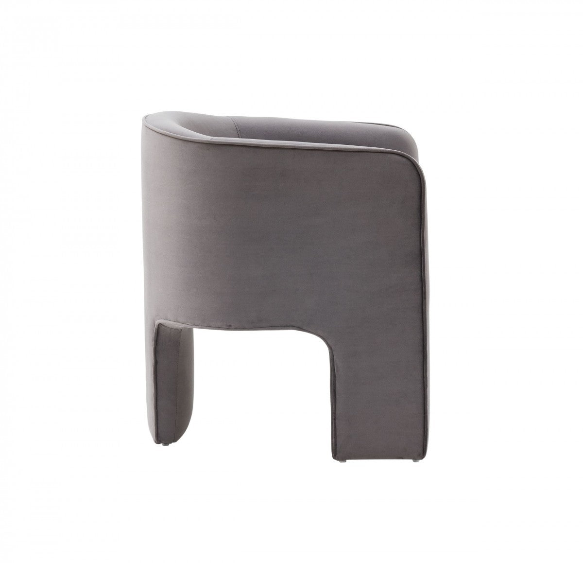 Modrest Kyle Modern Dark Grey Accent Chair - Home Elegance USA