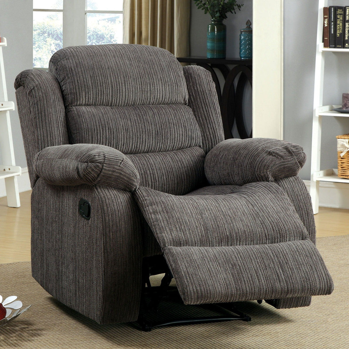 Millville - Sofa & Love Seat & Chair - Gray - Home Elegance USA