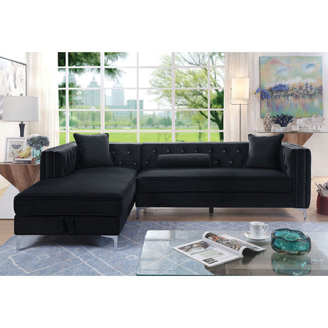 Amie - Sectional - CM6652BK - SECT - Home Elegance USA - 1