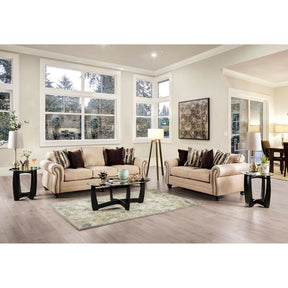 Kailyn - Sofa & Loveseat - Sand / Brown