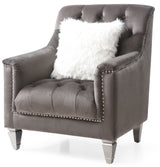 Glory Furniture Dania G852-C Chair , GRAY - Home Elegance USA
