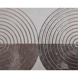Vinyl Dreams (Set Of 2) - 48" x 48" - Distressed Brown Floater Frame - Home Elegance USA