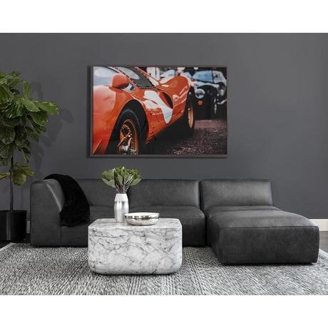 Vintage Ferrari - 72" x 48" - Charcoal Frame - Home Elegance USA