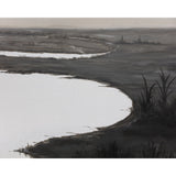 Lonesome Wetlands - 60" x 60" - Black Floater Frame - Home Elegance USA