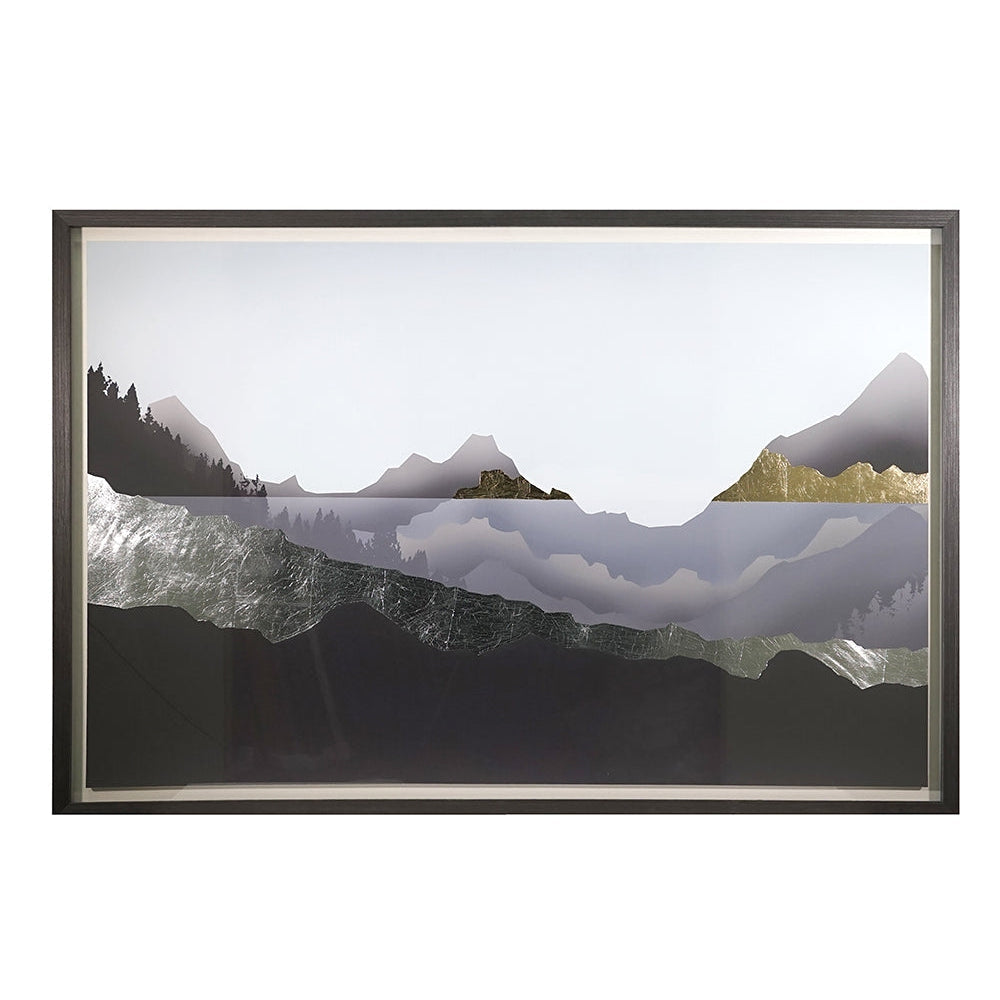 Great Exploration - 60" x 40" - Charcoal Frame - Home Elegance USA