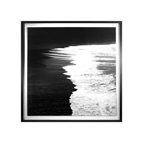 Washed Ashore - 48" x 48" - Charcoal Frame - Home Elegance USA