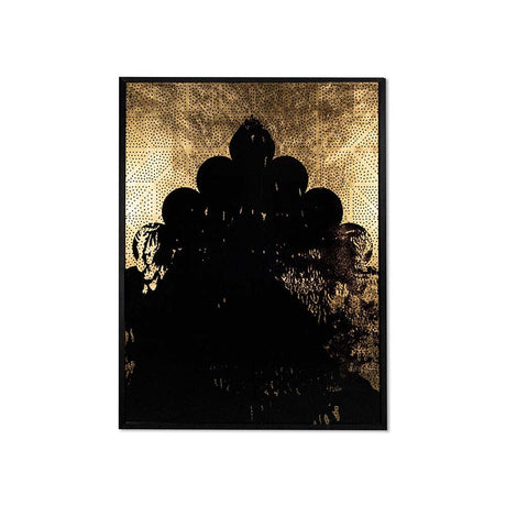 Exotic Nights (Set Of 2) - 38" x 48" - Black Frame - Home Elegance USA