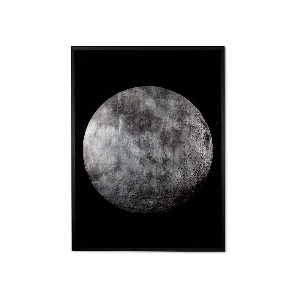 The Moon - 48" X 63" - Charcoal Frame - Home Elegance USA