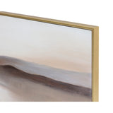 Desert Sands - 72" X 30" - Gold Floater Frame - Home Elegance USA