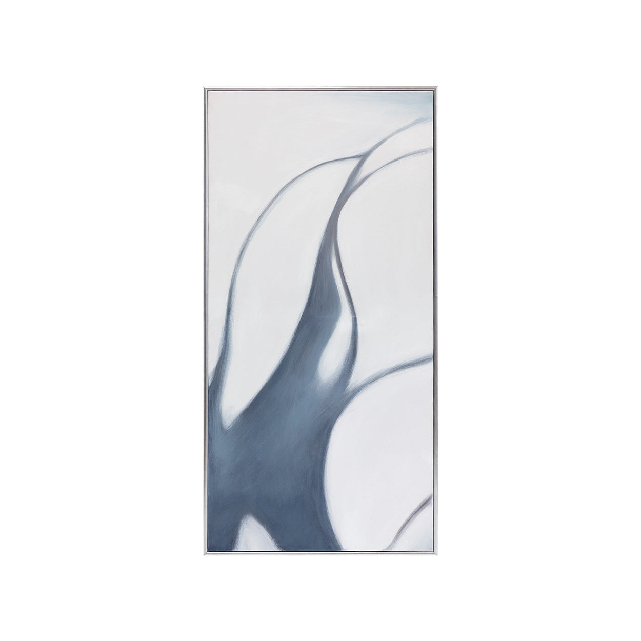 Meditation (set Of 3) - 30" X 60" - Silver Floater Frame - Home Elegance USA