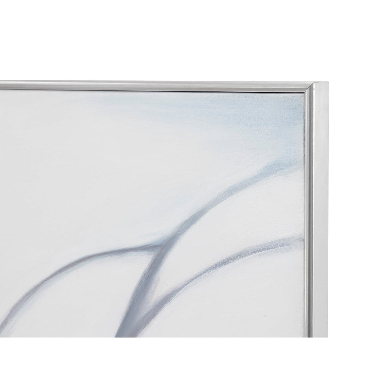 Meditation (set Of 3) - 30" X 60" - Silver Floater Frame - Home Elegance USA