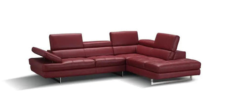 A761 Italian Leather Sectional by J&M Furniture J&M Furniture