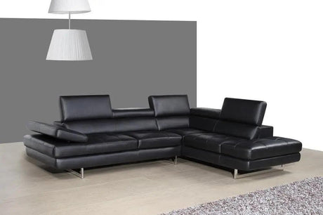 A761 Italian Leather Sectional | J&M - A761 - SKU17855L - image - 9