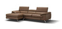 A973B Premium Leather Sectional | J&M