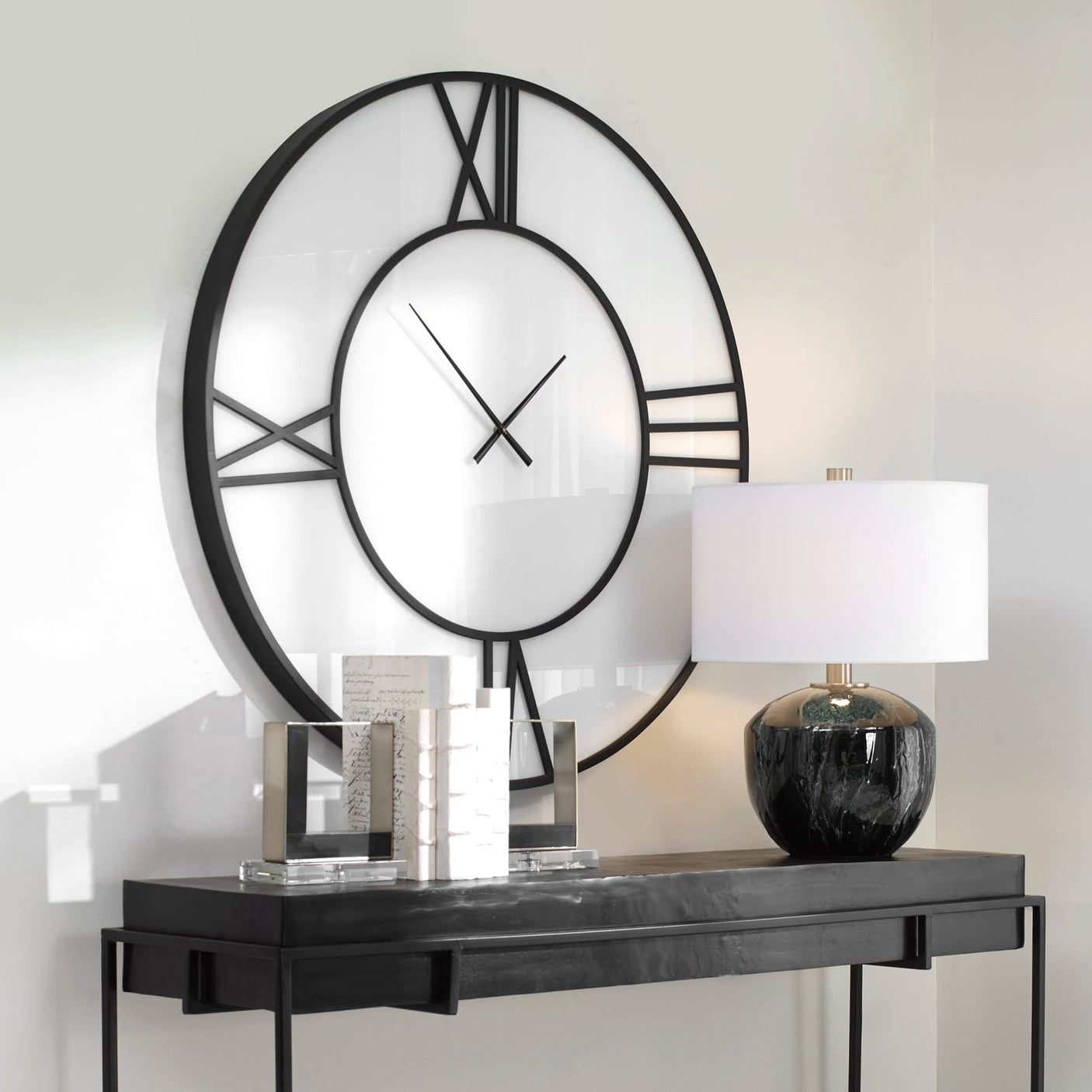 Uttermost Reema Wall Clock - Home Elegance USA