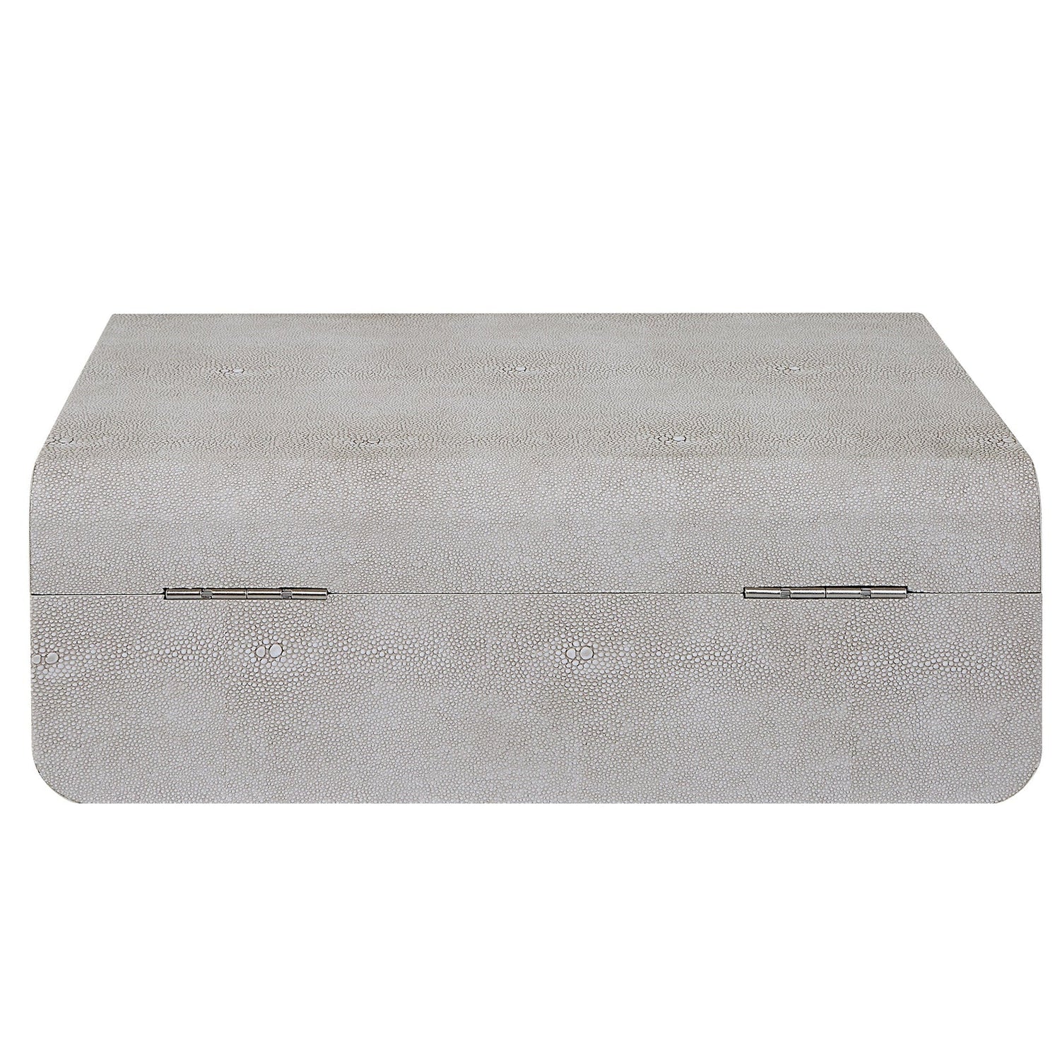 Uttermost Lalique White Shagreen Box - Home Elegance USA