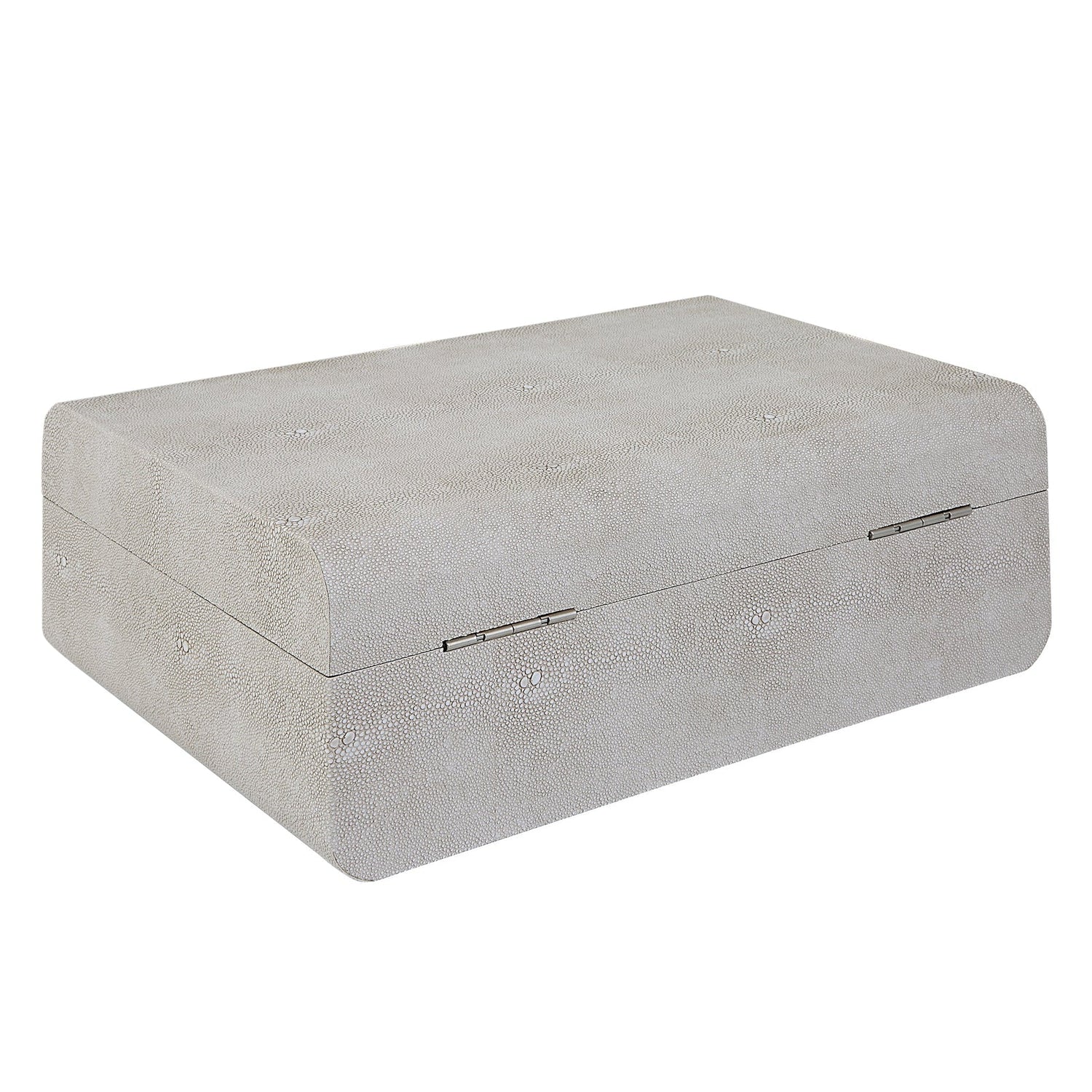 Uttermost Lalique White Shagreen Box - Home Elegance USA