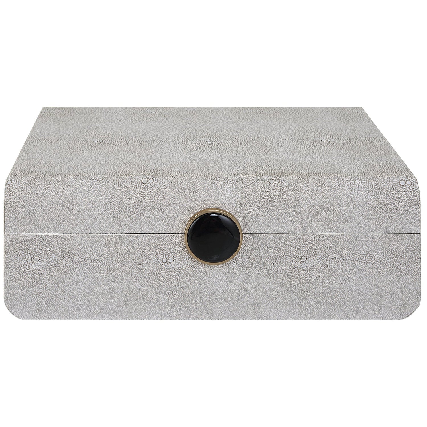 Uttermost Lalique White Shagreen Box - Home Elegance USA