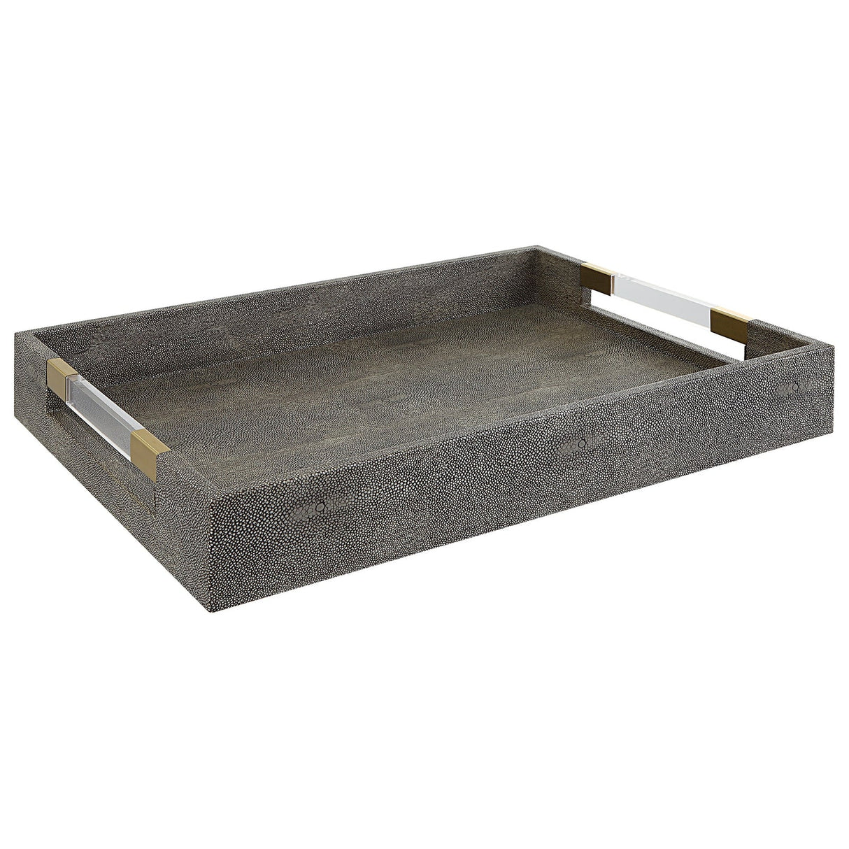 Uttermost Wessex Gray Tray - Home Elegance USA
