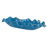 Uttermost Ruffled Feathers Blue Bowl - Home Elegance USA
