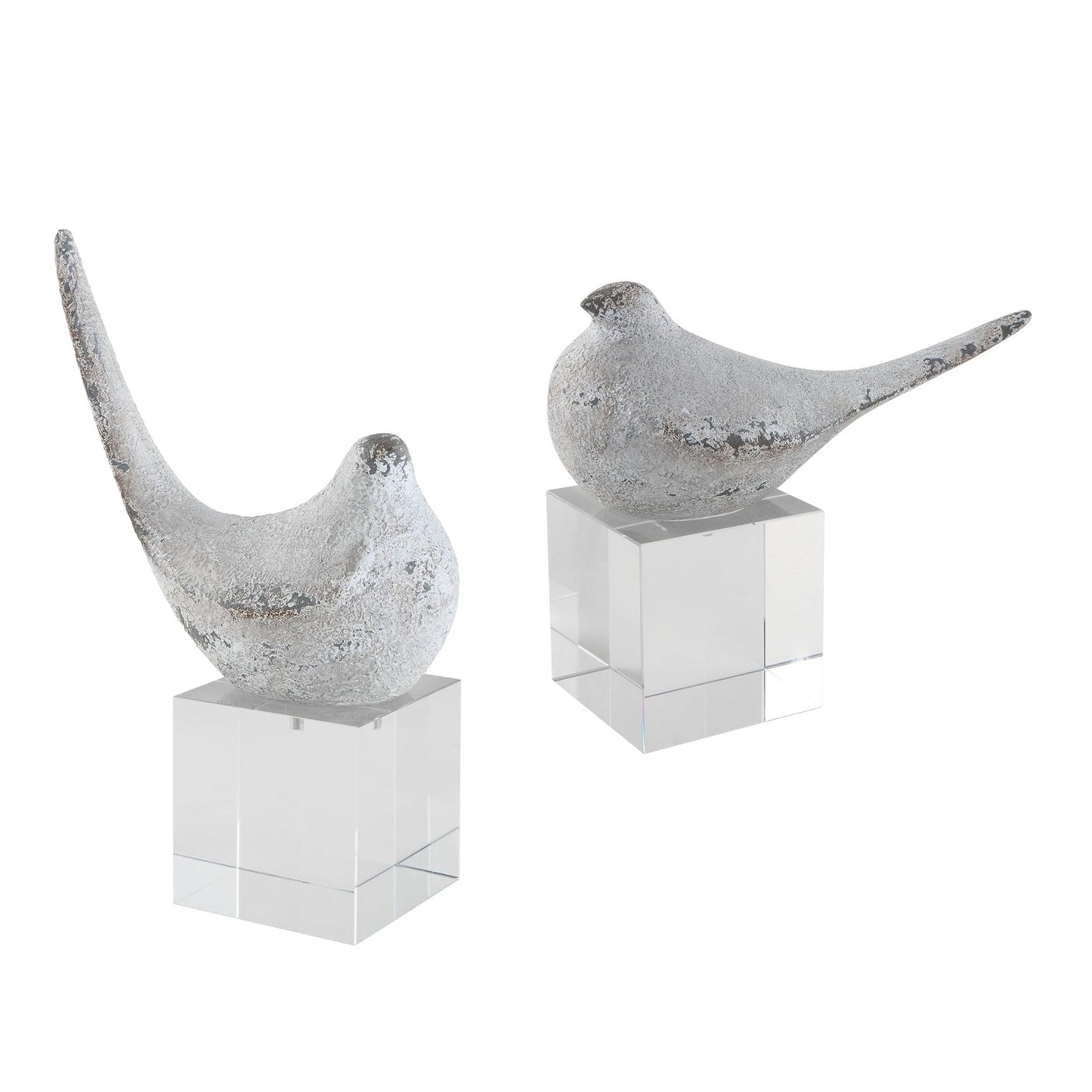 Better Together Bird Sculptures - Set Of 2 | Uttermost | Home Elegance USA