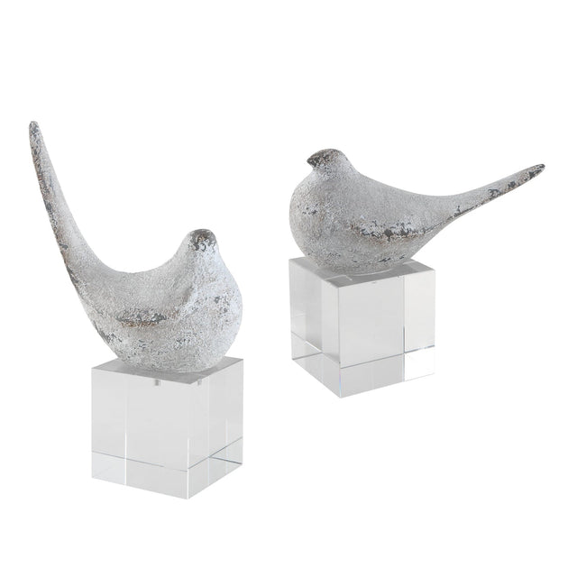 Uttermost Better Together Bird Sculptures - Set Of 2 - Home Elegance USA