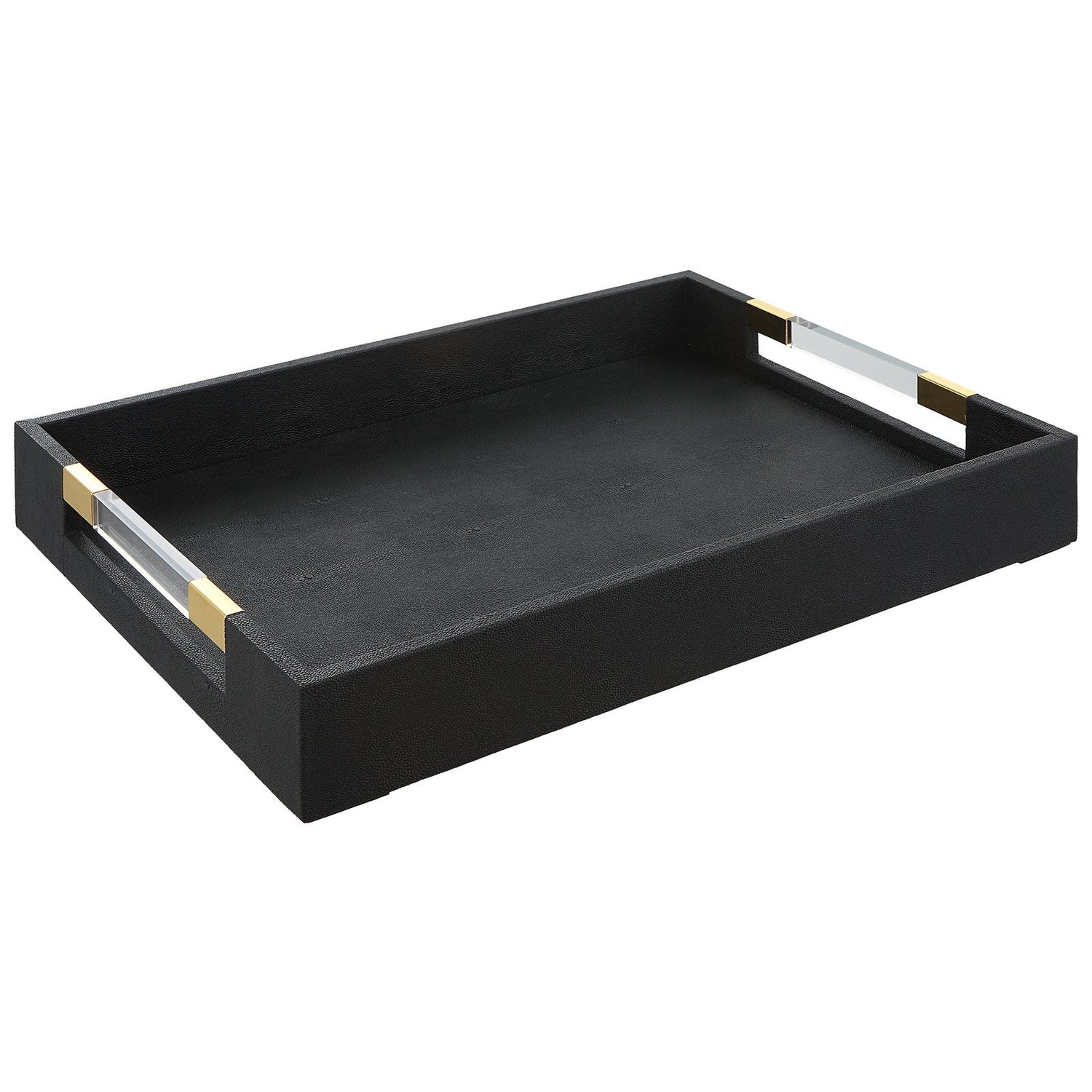 Uttermost Wessex Shagreen Tray - Home Elegance USA