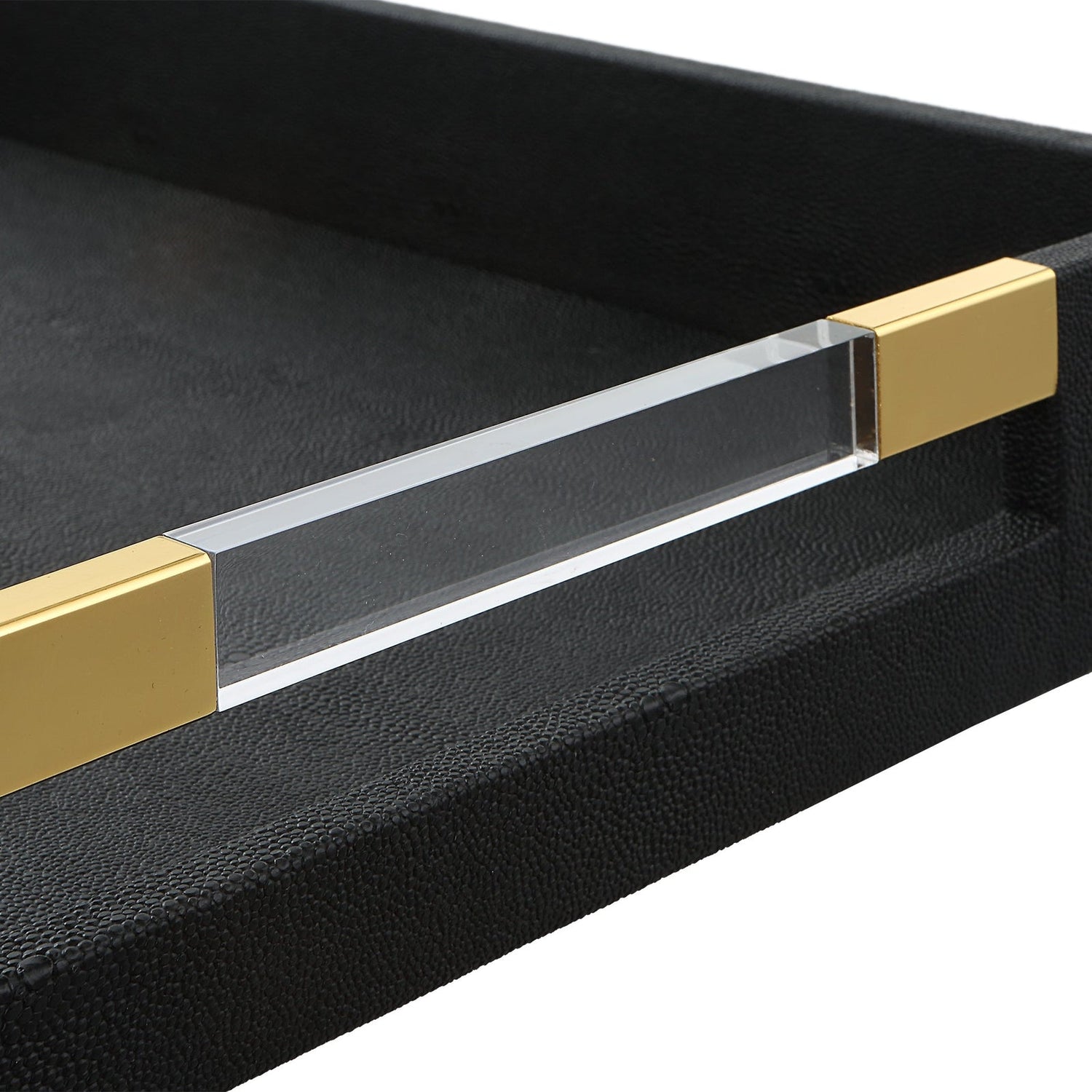 Uttermost Wessex Shagreen Tray - Home Elegance USA