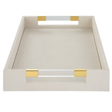 Uttermost Wessex Shagreen Tray - Home Elegance USA