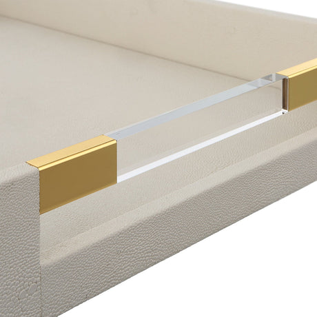 Uttermost Wessex Shagreen Tray - Home Elegance USA