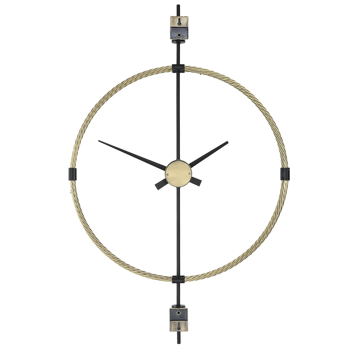Uttermost Time Flies Modern Wall Clock - Home Elegance USA