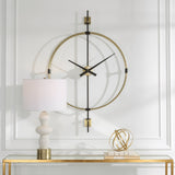 Uttermost Time Flies Modern Wall Clock - Home Elegance USA