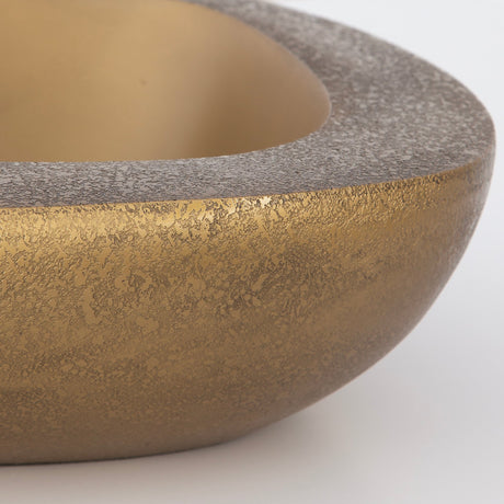 Uttermost Ovate Brass Bowls - Set Of 2 - Home Elegance USA