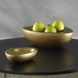 Uttermost Ovate Brass Bowls - Set Of 2 - Home Elegance USA