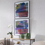 Uttermost Vivacious Abstract Framed Prints - Set Of 2 - Home Elegance USA