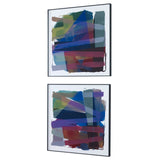Uttermost Vivacious Abstract Framed Prints - Set Of 2 - Home Elegance USA