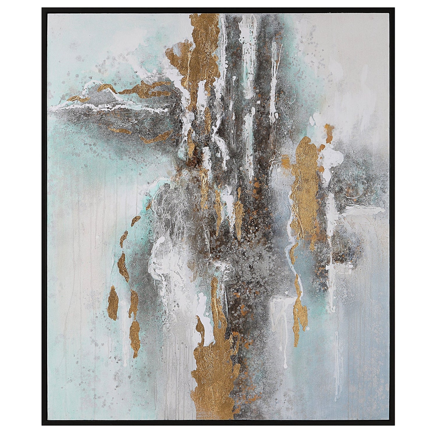 Uttermost Mountain Mist Hand Painted Canvas - Home Elegance USA