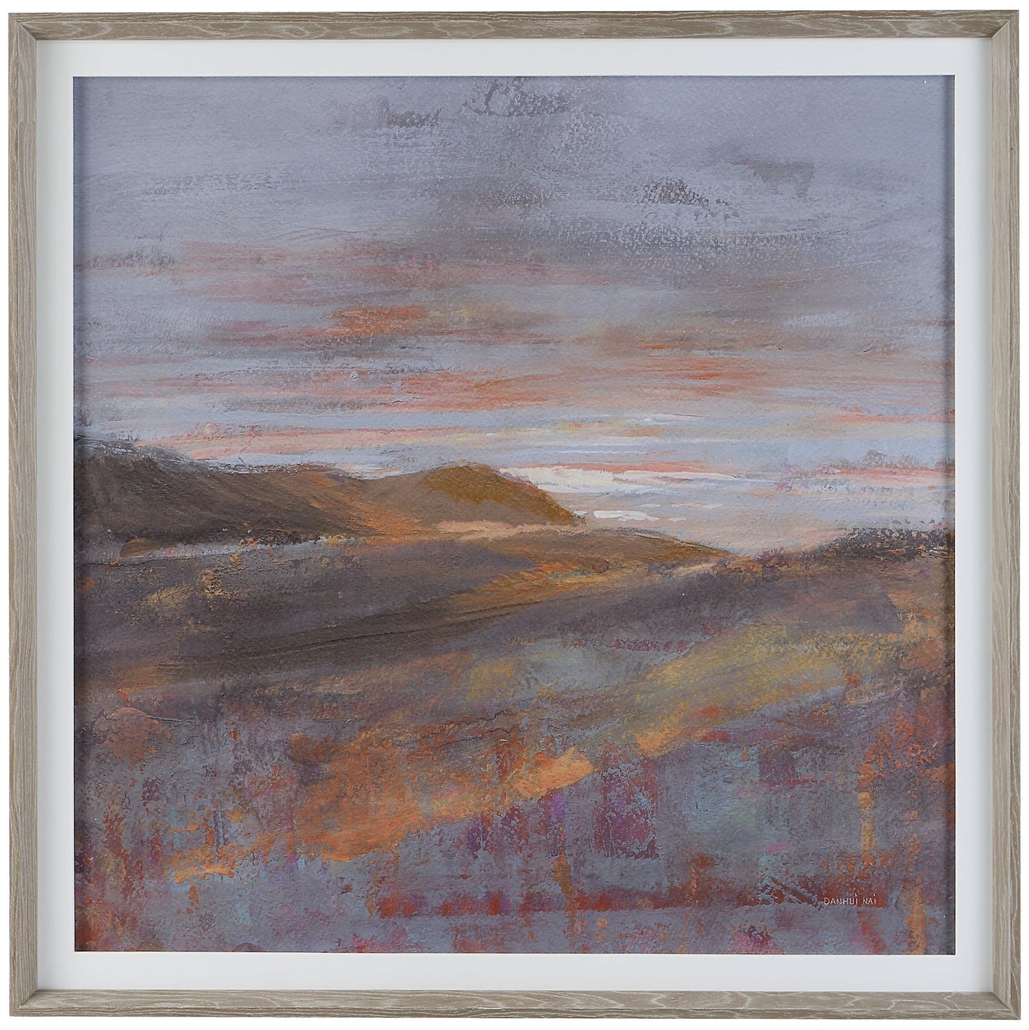 Dawn On The Hills Framed Print | Uttermost | Home Elegance USA